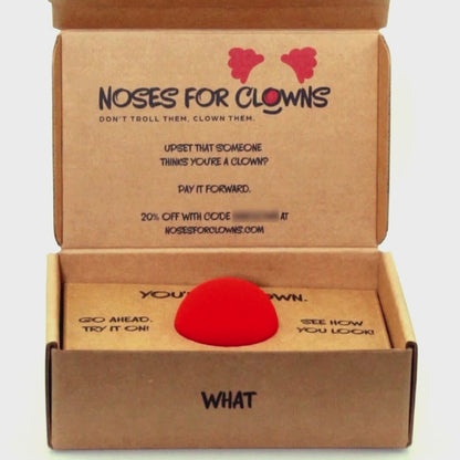 Clown Nose in a Box